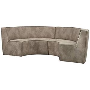 Woood Europa 4-Zitsbank - Gestoffeerd - Elephant Skin - 85x131x131