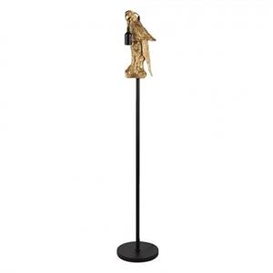 Vtw Living Staande Lamp - Sfeerlamp - Vloerlamp - Papegaai - Goud - 139 cm