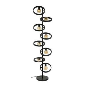 Fraaai  Didier vloerlamp metaal grijs 8L