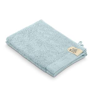 Clyr Washandjes 16x21 cm 500 gram Ocean Blue - 2 stuks
