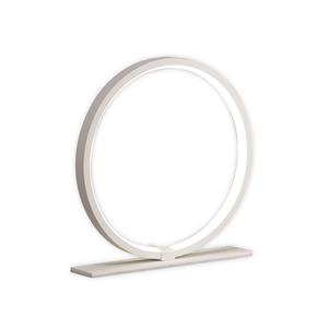 Mantra Iluminación Kitesurf LED tafellamp, aluminium, Ø 19,3 cm, wit