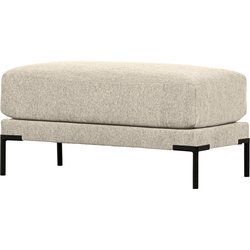 Vtwonen Couple Poef - Polyester - Zand - 44x50x100