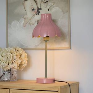 PR Home Wera tafellamp, roze/groen, hoogte 47 cm, metaal