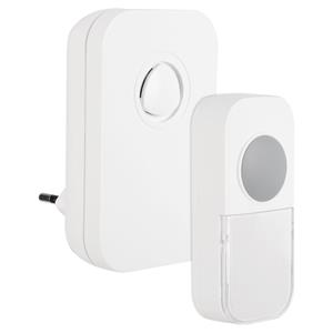 Praxis Exin Gong - Plugin - Beldrukker - Kinetisch - Wit