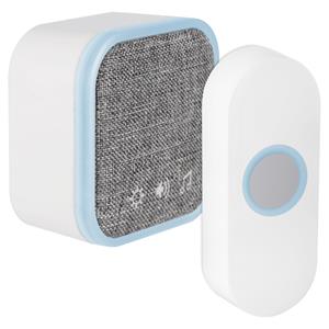 Praxis Exin Gong - Batterij - Beldrukker - Wit