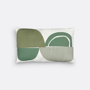LA REDOUTE INTERIEURS Geborduurde kussenhoes, Comoe