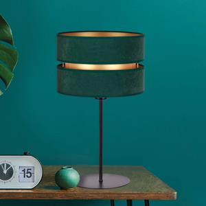 Duolla Tafellamp Duo, groen/goud, hoogte 50 cm