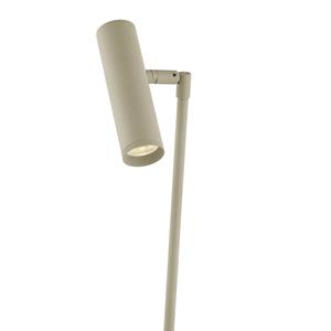 HELL Tom Pro LED tafellamp, zandkleurig, hoogte 47cm, CCT, dimmer