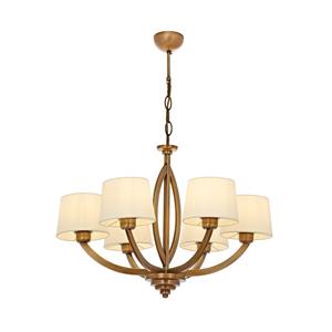 Avonni Kroonluchter AV-1876-6ES 6-lamps met kappen