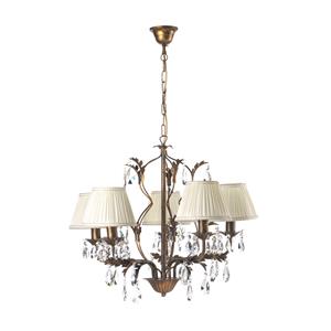 ONLI Kroonluchter Karen 5-lamps brons