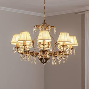 ONLI Kroonluchter Karen 8-lamps brons