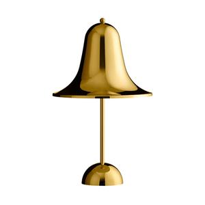 Verpan Pantop portable LED tafellamp, messingkleurig