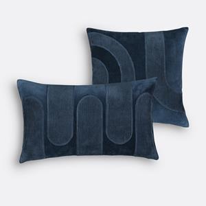 LA REDOUTE INTERIEURS Kussenhoes in fluweel, Brimo