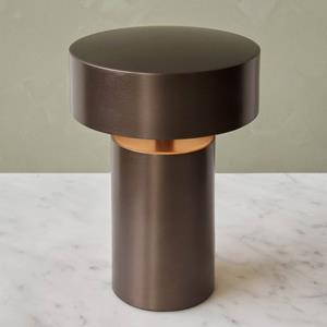 Audo Copenhagen Audo tafellamp Column oplaadbaar, IP44, brons