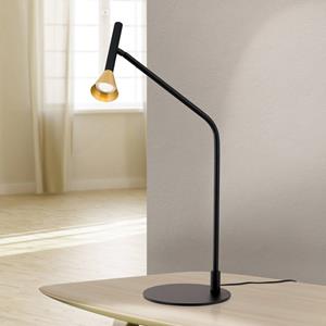 Orion LED tafellamp Odeon, zwart, draaibaar