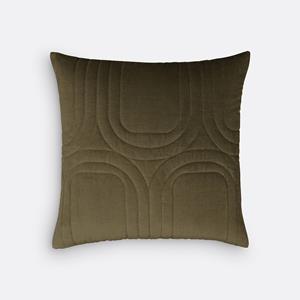 LA REDOUTE INTERIEURS Kussenhoes in katoenfluweel 65x65cm, Honorine