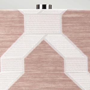 ELSTEAD Tafellamp Milo, nikkel-wit-roze