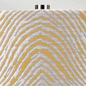 ELSTEAD Milo tafellamp, nikkel-wit-geel