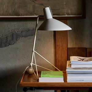&Tradition Driepoot tafellamp HM9, wit, hoogte 45 cm