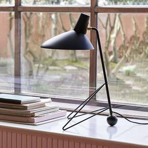 &Tradition Driepoot tafellamp HM9, zwart, hoogte 45 cm