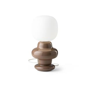 Ferroluce Copacabana tafellamp, bruin