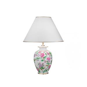 Austrolux Kolarz Giardino Flora tafellamp, hoogte 43 cm, wit/gekleurd