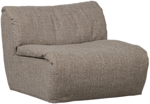 Woood Baggy 1-Zits Element - Bruin Melange - Geweven Stof - 81x91x101