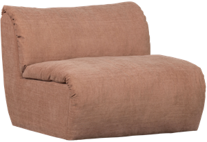Woood Baggy 1-Zits Element - Oudroze - Geweven Chenille - 81x91x101