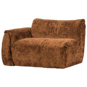 Woood Baggy 1-Zits Met Arm Links - Chenille - Middenbruin - 81x114x101