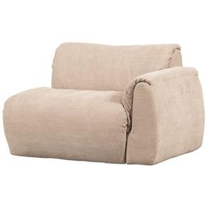 Woood Baggy 1-Zits Met Arm Rechts - Geweven Chenille - Zand-81x114x101