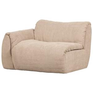 Woood Baggy 1-Zits Met Arm Links - Geweven Chenille - Zand -81x114x101