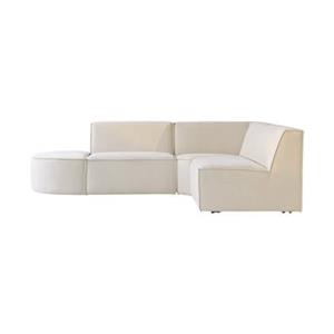 Tikamoon  Modulaire 4|5-zits hoekbank Dario in beige stof