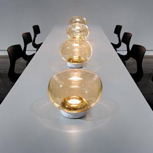 Stilnovo La Marriée LED tafellamp goud/wit