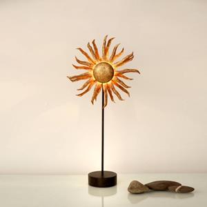 Holländer LED tafellamp SONNE goud