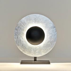 Holländer Tafellamp Satellite hoogte 52cm zilver/zwart