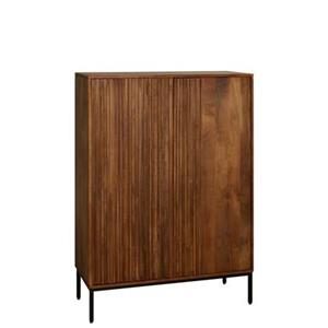 Woonexpress Wandkast Denia - Bruin|Hout - Mango - Hout