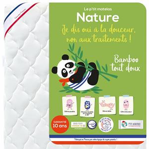 P'TIT ALBATROS Babymatras Bamboo