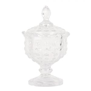 Clayre & Eef Voorraadpot Glas Ø9x16cm