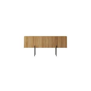 Tikamoon  Honorine - Massief teakhouten hoog buffet 165 cm