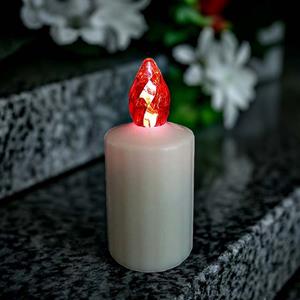 Urnwebshop Waterdichte LED-Kaars, Rode Vlam