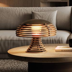 Eco-Light Twist tafellamp, beuken, naturel, 34,6 cm