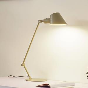 LINDBY Corali tafellamp, lichtgroen, metaal, hoogte 64cm