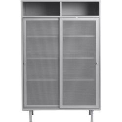 By fonQ Tibbe Opbergkast - H 140 cm - Greige