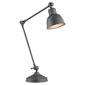 Euluna Emoti tafellamp, antraciet, 45 cm hoog, verstelbaar