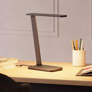 Forlight LED tafellamp Zenit, zwart, ABS, hoogte 36 cm