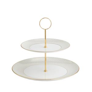WEDGWOOD  Gio Gold - Etagere 2-laags