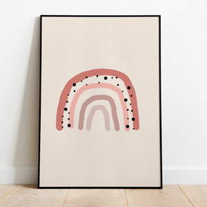 Label2X Kinderkamer Poster Regenboog | 