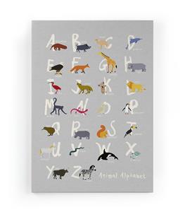 Really Nice Things Wanddecoratie Animal Alphabet | 