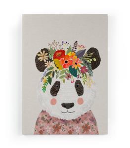 Really Nice Things Wanddecoratie Panda Flowers | 