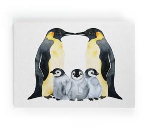 Really Nice Things Wanddecoratie Penguin Family | 
